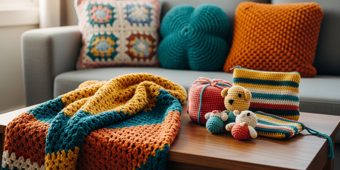 Beginner-Friendly Crochet Projects for Home Decor and Gifts