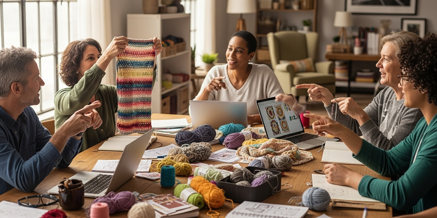 How to Network with Other Crochet Artists for Growth