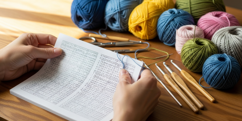 How to Read and Follow Crochet Patterns Accurately