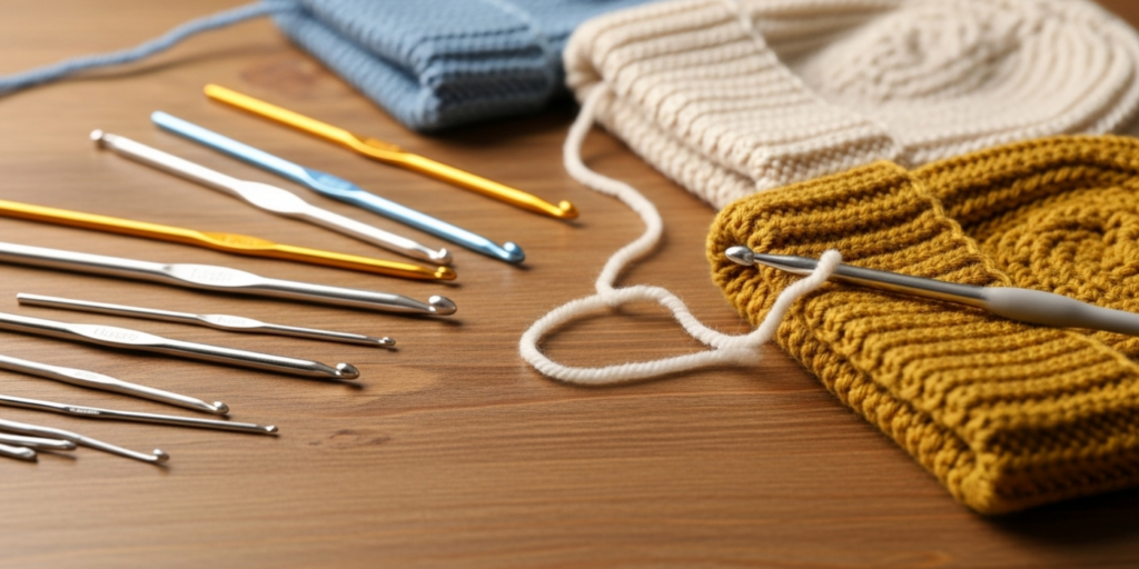 What size crochet hook should beginners use for beanies